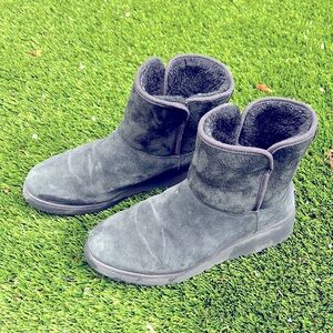 Size 10 slight wedge UGG black